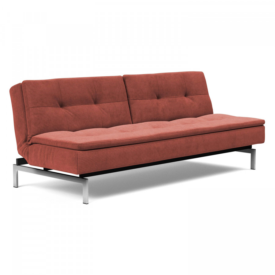 Innovation Living Dublexo Stainless Steel Sofa Bed - 317 Cordufine Rust