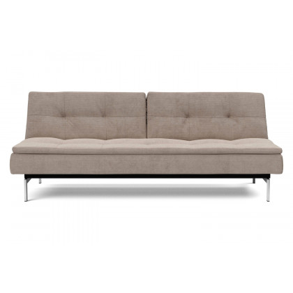 Innovation Living Dublexo Stainless Steel Sofa Bed - 318 Cordufine Beige
