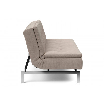 Innovation Living Dublexo Stainless Steel Sofa Bed - 318 Cordufine Beige