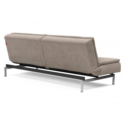 Innovation Living Dublexo Stainless Steel Sofa Bed - 318 Cordufine Beige