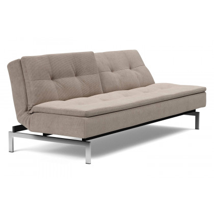 Innovation Living Dublexo Stainless Steel Sofa Bed - 318 Cordufine Beige