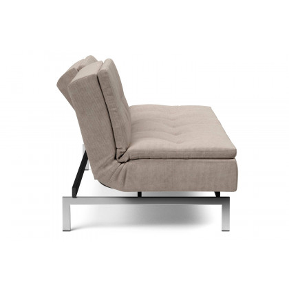 Innovation Living Dublexo Stainless Steel Sofa Bed - 318 Cordufine Beige