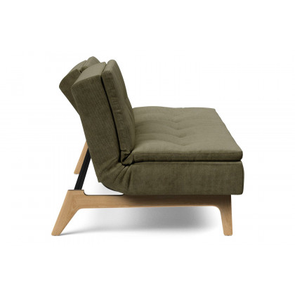 Innovation Living Dublexo Eik Sofa Bed Oak - 316 Cordufine Pine Green