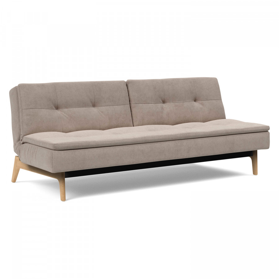 Innovation Living Dublexo Eik Sofa Bed Oak - 318 Cordufine Beige