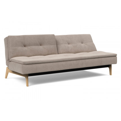 Innovation Living Dublexo Eik Sofa Bed Oak - 318 Cordufine Beige