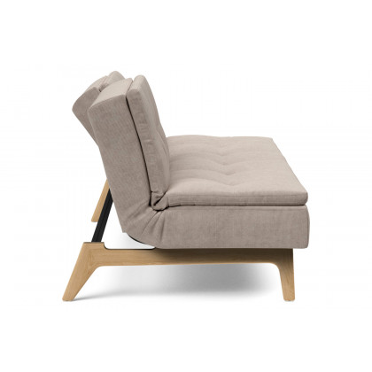 Innovation Living Dublexo Eik Sofa Bed Oak - 318 Cordufine Beige
