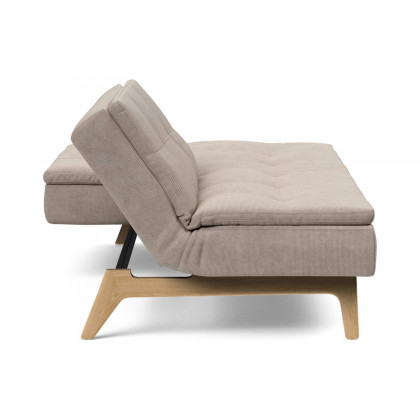 Innovation Living Dublexo Eik Sofa Bed Oak - 318 Cordufine Beige