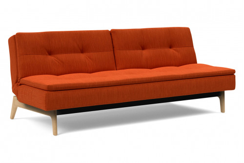 Innovation Living™ Dublexo Eik Sofa Bed Oak - 506 Elegance Paprika