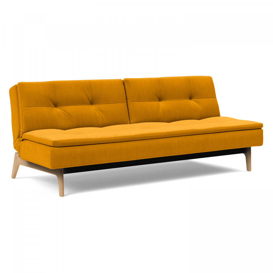 Innovation Living Dublexo Eik Sofa Bed Oak - 507 Elegance Burned Curry