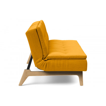 Innovation Living Dublexo Eik Sofa Bed Oak - 507 Elegance Burned Curry