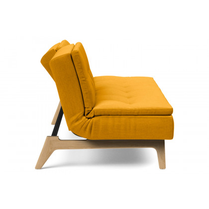 Innovation Living Dublexo Eik Sofa Bed Oak - 507 Elegance Burned Curry