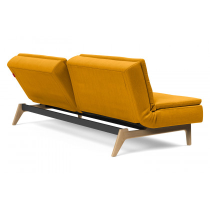 Innovation Living Dublexo Eik Sofa Bed Oak - 507 Elegance Burned Curry