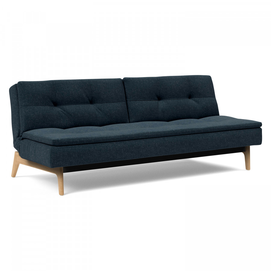 Innovation Living Dublexo Eik Sofa Bed Oak - 515 Nist Blue