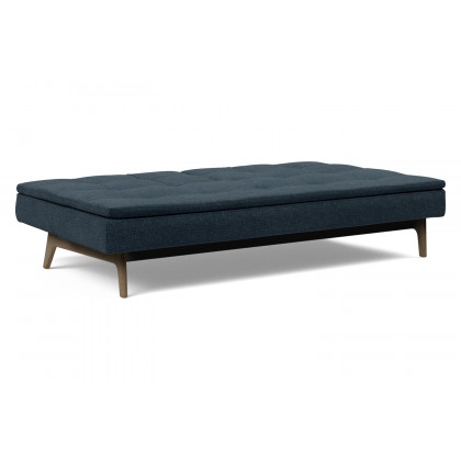 Innovation Living Dublexo Eik Sofa Bed Smoked Oak - 515 Nist Blue