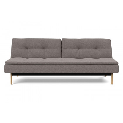 Innovation Living Dublexo Eik Sofa Bed Oak - 521 Mixed Dance Gray