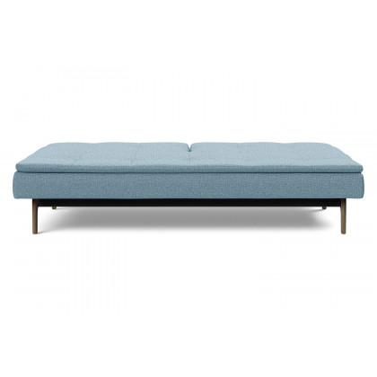 Innovation Living Dublexo Eik Sofa Bed Smoked Oak - 525 Mixed Dance Light Blue
