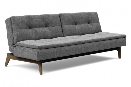 Innovation Living™ Dublexo Eik Sofa Bed Smoked Oak - 563 Twist Charcoal