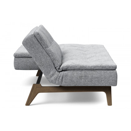 Innovation Living Dublexo Eik Sofa Bed Smoked Oak - 565 Twist Granite