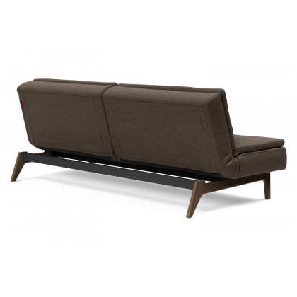 Innovation Living Dublexo Eik Sofa Bed Smoked Oak - 578 Kenya Taupe