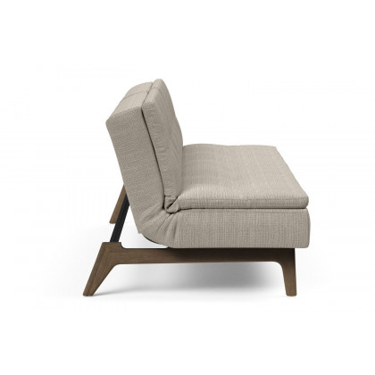Innovation Living Dublexo Eik Sofa Bed Smoked Oak - 579 Kenya Gravel