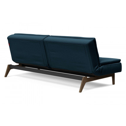 Innovation Living Dublexo Eik Sofa Bed Smoked Oak - 580 Argus Navy Blue