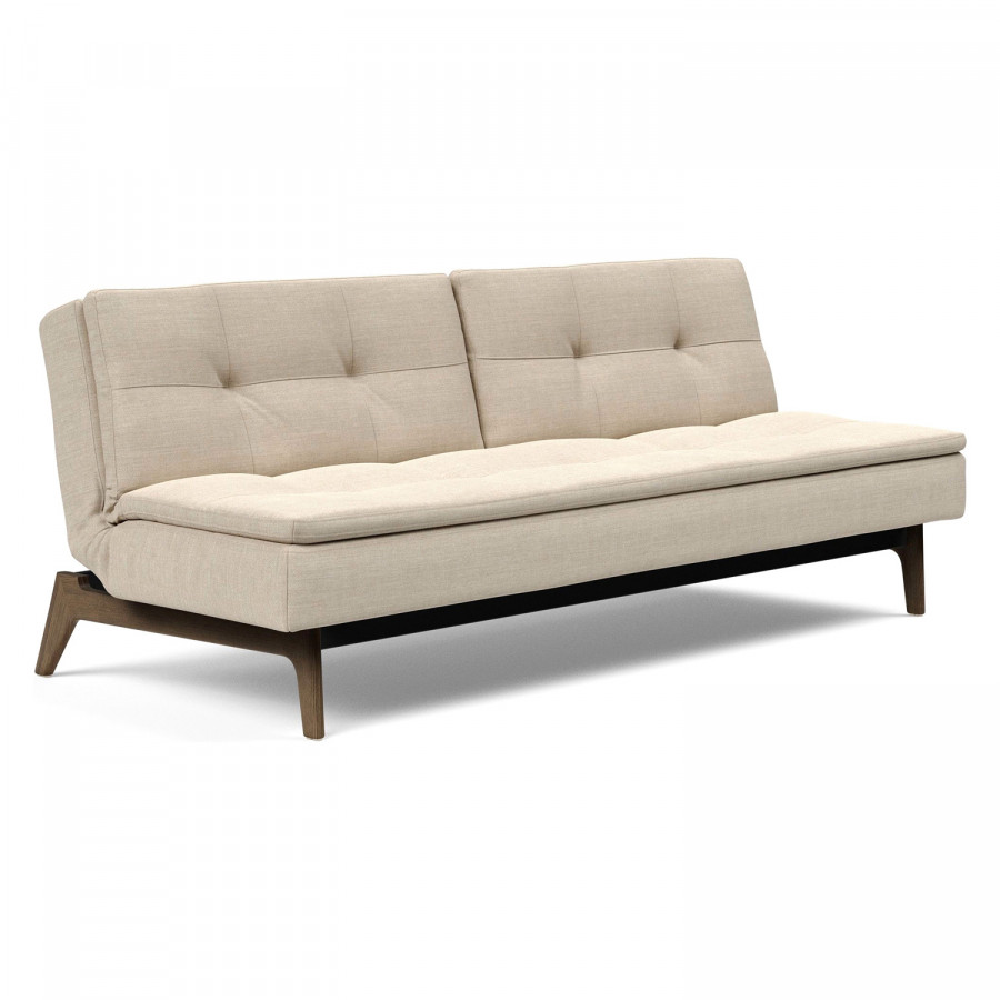Innovation Living Dublexo Eik Sofa Bed Smoked Oak - 586 Phobos Latte