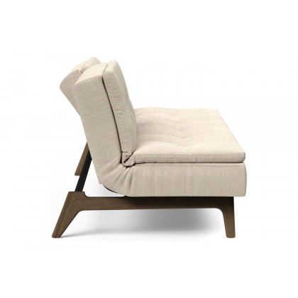 Innovation Living Dublexo Eik Sofa Bed Smoked Oak - 586 Phobos Latte