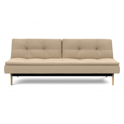 Innovation Living Dublexo Eik Sofa Bed Oak - 587 Phobos Mocha