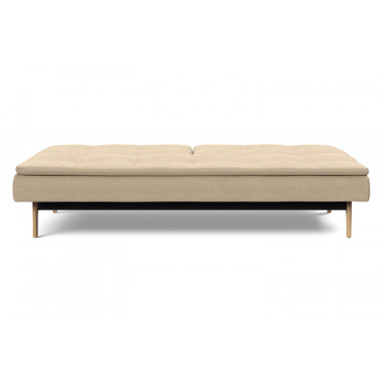 Innovation Living Dublexo Eik Sofa Bed Oak - 587 Phobos Mocha