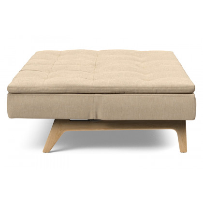 Innovation Living Dublexo Eik Sofa Bed Oak - 587 Phobos Mocha