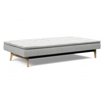 Innovation Living Dublexo Eik Sofa Bed Oak - 590 Micro Check Gray