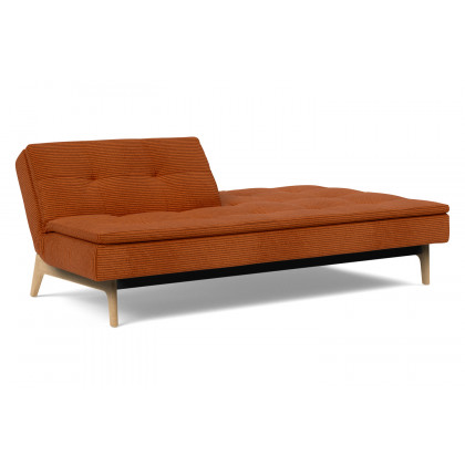 Innovation Living Dublexo Eik Sofa Bed Oak - 595 Corduroy Burnt Orange