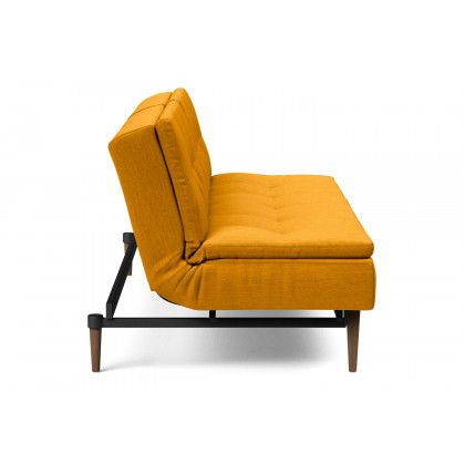 Innovation Living Dublexo Styletto Sofa Bed Dark Wood - 507 Elegance Burned Curry