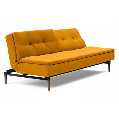 Innovation Living Dublexo Styletto Sofa Bed Dark Wood - 507 Elegance Burned Curry