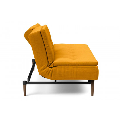 Innovation Living Dublexo Styletto Sofa Bed Dark Wood - 507 Elegance Burned Curry