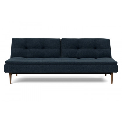 Innovation Living Dublexo Styletto Sofa Bed Dark Wood - 515 Nist Blue
