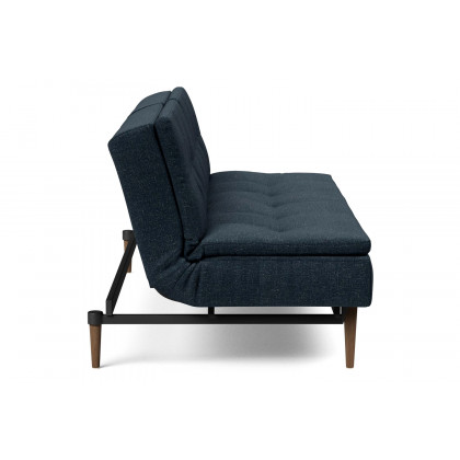 Innovation Living Dublexo Styletto Sofa Bed Dark Wood - 515 Nist Blue