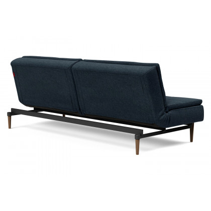 Innovation Living Dublexo Styletto Sofa Bed Dark Wood - 515 Nist Blue