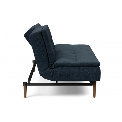 Innovation Living Dublexo Styletto Sofa Bed Dark Wood - 515 Nist Blue