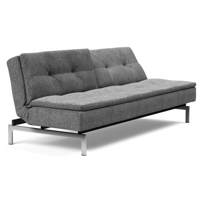 Innovation Living Dublexo Stainless Steel Sofa Bed - 563 Twist Charcoal
