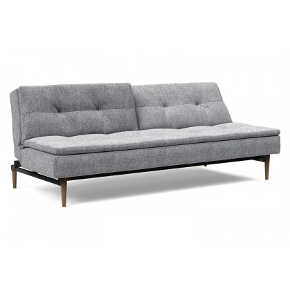 Innovation Living Dublexo Styletto Sofa Bed Dark Wood - 565 Twist Granite