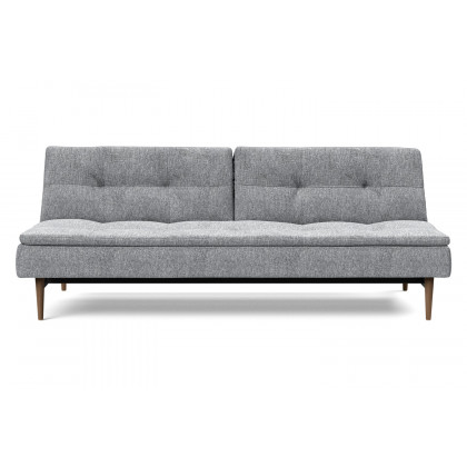 Innovation Living Dublexo Styletto Sofa Bed Dark Wood - 565 Twist Granite