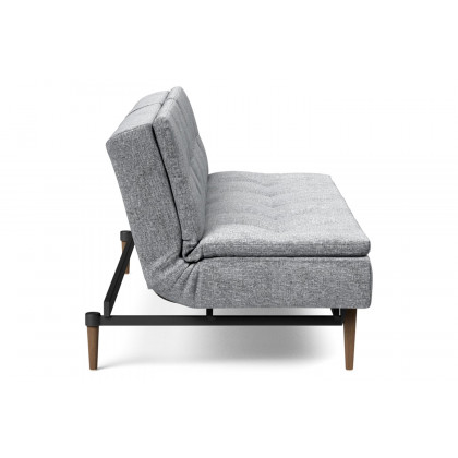 Innovation Living Dublexo Styletto Sofa Bed Dark Wood - 565 Twist Granite