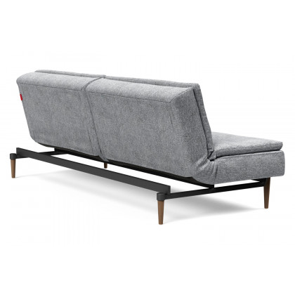 Innovation Living Dublexo Styletto Sofa Bed Dark Wood - 565 Twist Granite