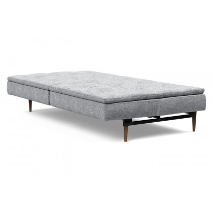 Innovation Living Dublexo Styletto Sofa Bed Dark Wood - 565 Twist Granite