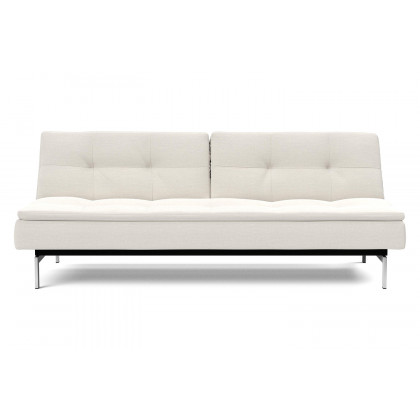 Innovation Living Dublexo Stainless Steel Sofa Bed - 574 Vivus Dusty Off White