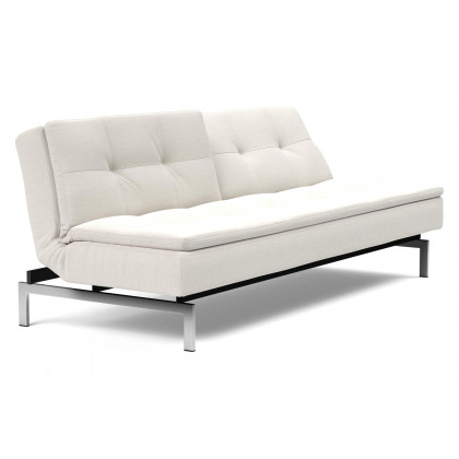 Innovation Living Dublexo Stainless Steel Sofa Bed - 574 Vivus Dusty Off White