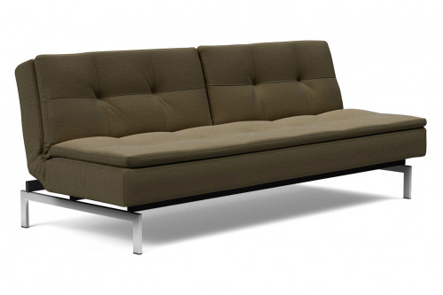 Innovation Living™ Dublexo Stainless Steel Sofa Bed - 575 Vivus Dusty Olive