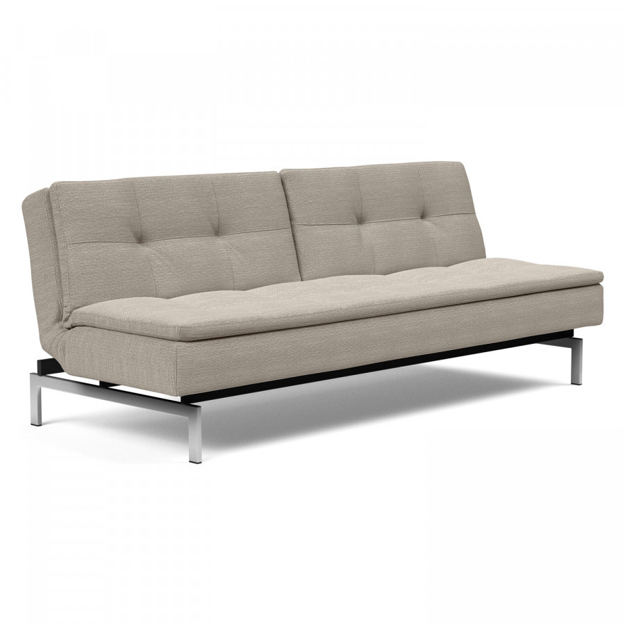 Innovation Living Dublexo Stainless Steel Sofa Bed - 579 Kenya Gravel