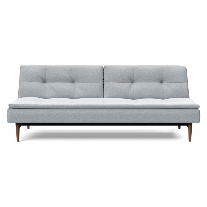 Innovation Living Dublexo Styletto Sofa Bed Dark Wood - 583 Argus Gray